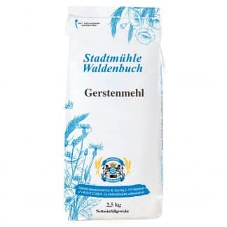Gerstenmehl - 2.5 kg – jetzt kaufen bei Stadtmühle Waldenbuch