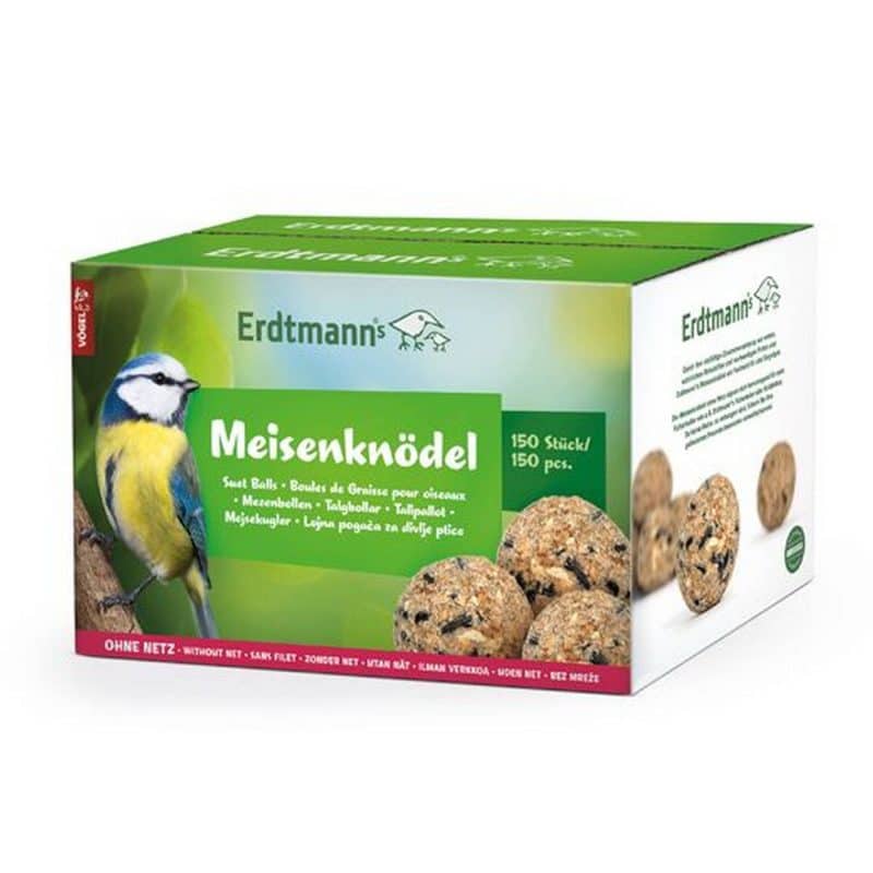 Erdtmanns Meisenknödel ohne Netz, 150 Stück, lose im bedruckten Karton – jetzt kaufen bei Stadtmühle Waldenbuch