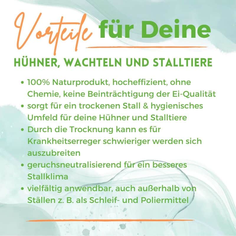 StaWa Kieselgur Pulver 5 kg mit Zerstäuberflasche für Hühner, Wachteln und Pferde – Detailbild 3 – jetzt kaufen bei Stadtmühle Waldenbuch