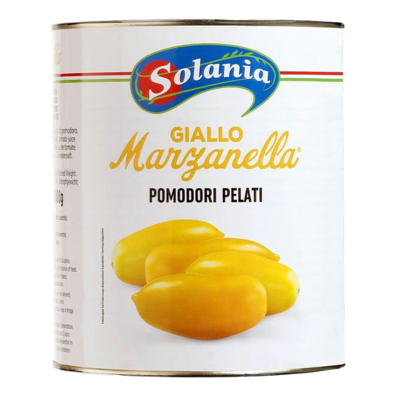 SOLANIA italienische ganze geschälte gelbe Tomaten 400 g – jetzt kaufen bei Stadtmühle Waldenbuch