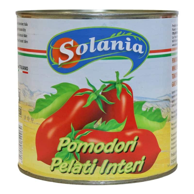 Solania italienische ganze geschälte Tomaten 2500 g – jetzt kaufen bei Stadtmühle Waldenbuch