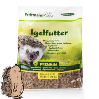 Erdtmanns Igelfutter Premium Getreidefrei 500g – jetzt kaufen bei Stadtmühle Waldenbuch