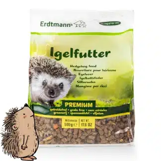 Erdtmanns Igelfutter Premium Getreidefrei 500g – jetzt kaufen bei Stadtmühle Waldenbuch