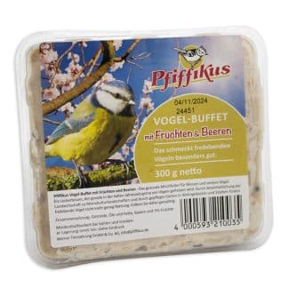 Pfiffikus Vogel-Buffet Früchte-Beeren 1 Stück – jetzt kaufen bei Stadtmühle Waldenbuch